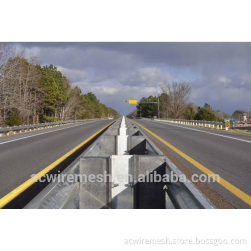 highway guardrail corners